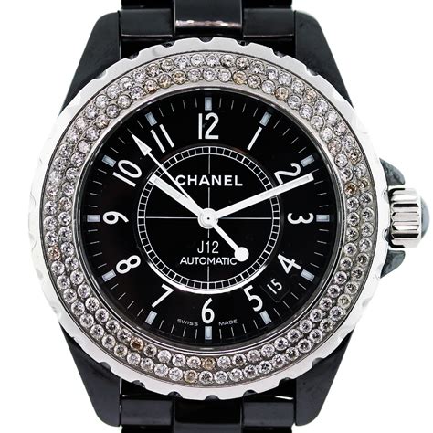 black Chanel watch